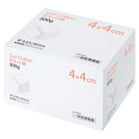 スズラン Sカット綿 4×4cm 1箱(500g入)