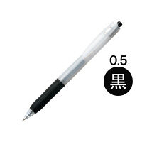 アスクル ノック式ゲルインクボールペン 0.5mm