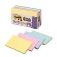 スリーエム ポスト・イット(R)強粘着ノート パステルカラー 75×127mm