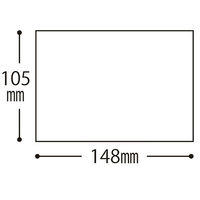 アスクル マルチプリンタ用紙 A6 U248-302-V010 1箱(1000枚入)