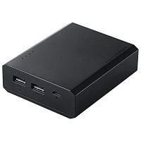 エレコム(ELECOM) モバイルバッテリー 2ポート/11200mAh ブラックDE-M01L11244 DE-M01L11244BKA 1個 エレコム(ELECOM) モバイルバッテリー 2ポート/11200mAh ブラックDE-M01L11244 DE-M01L11244BKA 1個