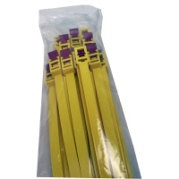 【アウトレット】HellermannTyton(ヘラマンタイトン) ケーブルタイ スピーディタイRTT750HR 25本入 黄(赤) 1袋(25本入)