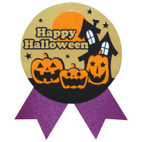 ササガワ ギフトシール Halloween 22-4038 1冊袋入 (取寄品)