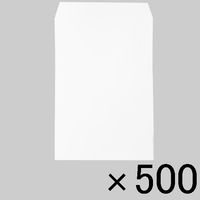 【アウトレット】寿堂 透けにくい白ケント封筒 角6 80g サイド貼 1箱(500枚入)