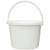 無印良品 ポリプロピレンバケツ・フタ付(7.5L) 37469334 良品計画