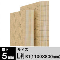 アスクル のり付パネル 反りにくいタイプ B1 5mm 1箱(5枚入)