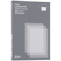 アスクル ラミネートフィルム A4+ 1箱(100枚入)