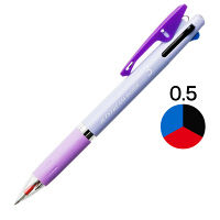三菱鉛筆 ジェットストリームインサイド3色パープル0.5mm 紫 H.SXE34050512 1本