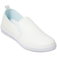 コマリヨー ナースシューズ やわらかスリッポン ホワイト 6055-WHT-L