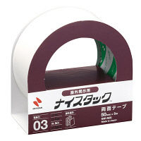 ニチバン ナイスタック(TM) 屋外掲示用両面テープ 幅50mm×5m NW-N50 1セット(5巻:1巻×5)