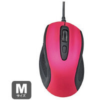 エレコム 有線マウス スクロールが速いマウス ピンク 高速スクロール対応/ブルーLED方式/5ボタン M-A-BL01UBPN