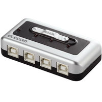 エレコム USB切替器(USB2.0/1.1準拠) U2SW-Tシリーズ 4回路 U2SW-T4