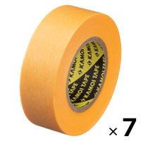「現場のチカラ」マスキングテープ 18mm 1パック(7巻入) カモ井加工紙