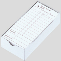 アスクル CHECK SHEET お会計票 単票連番なし