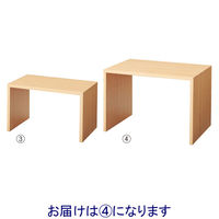 店研創意 木製コの字ディスプレイ