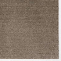 ポリエステルカットパイルラグ/ブラウン 無印良品 1枚 (わけあり品)