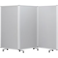 コマイ 3連スクリーン クロスタイプ 高さ1800×幅2700mm 1台 (わけあり品)