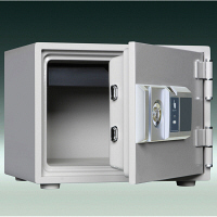 ダイヤセーフ 指紋タイプ耐火金庫 (30分耐火) 17L FP30-1 1台 (直送品)