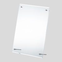 アスクル アクリル製 レジサイン B5幅232×高さ307mm 1セット(3個) (わけあり品)