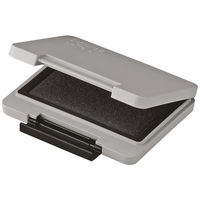 シヤチハタ 強着スタンプ台 タート<多目的用> 中 黒 ATGN-2-K 2個 (わけあり品)