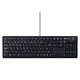 サンワサプライ USB接続(有線) フルキーボード(スリムキーボード) ブラック メンブレン式/日本語109Aキー SKB-SL16BK