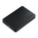 バッファロー 2.5インチ ポータブルHDD 1TB ブラック HD-PCF1.0U3-BBE 1台