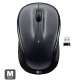ロジクール(Logicool) 無線(ワイヤレス)マウス WirelessMouse M325t ブラック 光学式/5ボタン/3年保証 M325tDS
